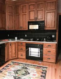 Do you suppose green kitchen cabinets with black countertops appears to be like nice? How To Make An Oak Kitchen Cool Again Copper Corners