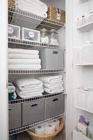The closet above is a prime example of closet organization ideas that are uniquely tailored to work for the specific needs of children. How To Beautifully Organize Your Linen Closet Craving Some Creativity