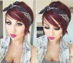Bandanna Headband Hairstyles Rockabilly Hair Short Hair Styles