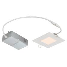 Browse our website for new appliances, bathroom and kitchen remodeling ideas, patio furniture, power tools, bbq grills, carpeting, lumber, concrete, lighting, ceiling fans, and more. Westinghouse Lighting 4 Inch Slim Square Recessed Led Downlight 10 Watt 65 Watt Equivalent Warm Wh