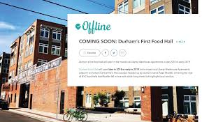 Durham food hall, a 15,000 square foot food hall featuring 10 vendors, a main bar, and 3 event spaces, seeks clean team members for our opening in early 2020. Allieway Marketing Durham Food Hall Allieway Marketing