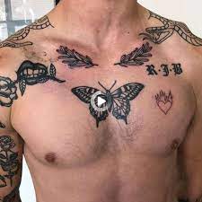 Sara Ali Khan Kartik Aaryan S Story Is What Love Aaj Kal 2 Looks L In 2021 Chest Tattoo Men Black Butterfly Tattoo Tattoos