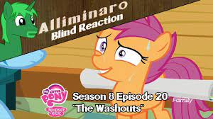 Friendship is magic season 8 cartoon in high quality. Blind Reaction My Little Pony Friendship Is Magic Season 8 Episode 20 The Washouts Youtube