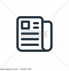 Get exclusive resources in your inbox. News Icon Isolated On Vector Photo Free Trial Bigstock
