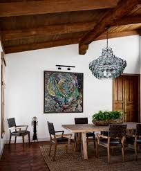 Of, relating to, or located in the interior part of a country or region: Inside Rainn Wilson S Idyllic Spanish Style Hacienda Architectural Digest