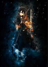 Kirito Sword Art Online Poster Sword Art Online Poster Sword Art Sword Art Online Kirito