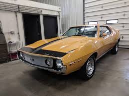 This car was originally a 360 v8 car with a four. 1971 American Motors Amx 1971 Amc Amx Javelin 401 Go Ram Air 4 Speed