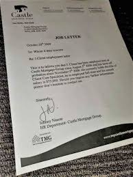 Template of confirmation of employment letter for managers and employees. Mortgage Documents Approval Document Samples