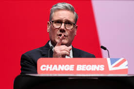 UK PM interrupted by protester during Labour conference speech | Reuters