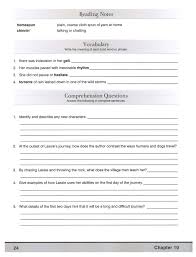 Lassie is joe's prize collie and constant companion. Lassie Come Home Literature Guide 5th Grade Student Edition 9781615380565 Christianbook Com