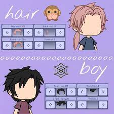 Idee Coiffure Garcons Gacha Life Club Outfits Club Hairstyles Club Design