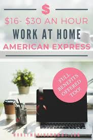 American Express Work From Home Jobs Work From Home Companies Working From Home Work From Home Jobs