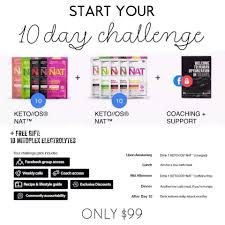 10 Day Challenge 10 Day Challenge Ketones Pure Therapeutic Ketones