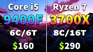 With radeon vega mobile gfx. Core I5 9400f Vs Ryzen 7 3700x Intel Or Amd Which Is Better For Gaming Youtube