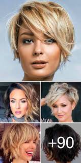 The shallow fringe in front of the forehead is cut with uneven. 95 Short Hair Styles That Will Make You Go Short Lovehairstyles Com
