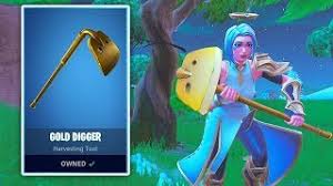 Fortnite cosmetics, item shop history, weapons and more. New Gold Digger Gameplay In Fortnite Youtube