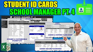 What is a fan id and how to i get one? Learn How To Create Print Student Id Cards In Excel And Protect Passwords School Manager Pt 4 Youtube