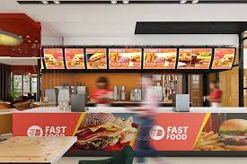 Restaurant Fast Food Outlet Mockups Fast Food Fast Food Menu Fast Food Chains