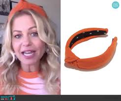 WornOnTV: Candace Cameron's red knotted head band