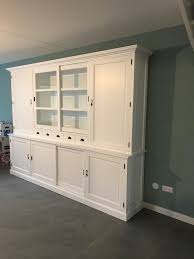 grote landelijke buffetkast wit in xxl formaat deze kast is 300cm breed en 230cm hoog en de dichte zijdeuren i kast woonkamer modern grote kast kast woonkamer