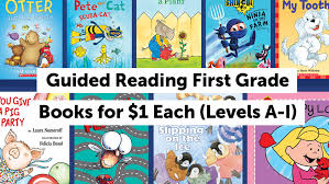 Help your kids comprehend what they're reading! Guided Reading First Grade Books For 1 Each Levels A I