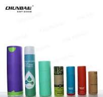 Wholesale Luxury Cylinder Paperboard Childproof Tea Tube Packaging Paper  Cosmetic Canister Cylinder Packaging Box