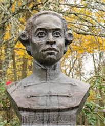 In honor of Black History Month here's the godson of Peter the Great of  Russia Abram Gannibal Born 1691 in Cameroon Died 1781 in St.Petersburg  Kidnapped by the Ottomans and sold in