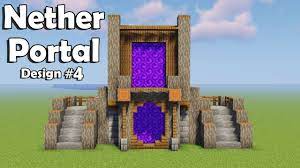 Jul 06, 2020 · i have 12 new nether portal designs for you today, all using the new nether update blocks, so you can travel back and forth from the overworld in style! Minecraft Awesome Nether Portal Design How To Build Youtube