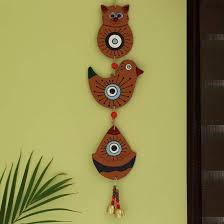 Shopping for stylish home wall decor? Exclusivelane Owl Sparrow Handmade Handpainted Terracotta Decor Wall Hanging Decorative Items For Home Decor Terracotta Decorative For Home Decoration Items For Living Room Wall Decor Amazon In Home