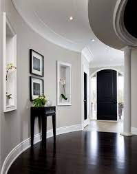 It creates a dramatic contrast with the wall that makes the room feel more elegant. Dark Floors With Grey Walls Novocom Top