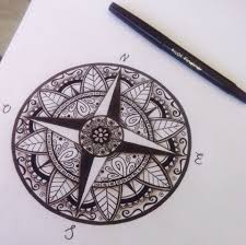 Little Update Shades Compass Mandala Mandala Compass Tattoo Compass Rose Tattoo Compass Tattoo