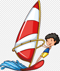 Nina En La Ilustracion De Velero Deporte Dibujo Esqui Acuatico Velero Submarino Personaje De Ficcion Dibujos Animados Png Pngegg