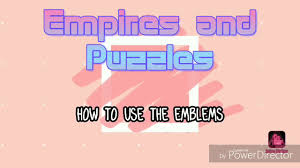 Each of the 10 hero classes has a corresponding emblem. Empires And Puzzles When And How You Can Use The Emblems Youtube