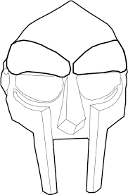 How to draw a mardi gras mask step by step? Mf Doom Mask Png Transparent Doom Mask Mf Doom Mask Drawing 3256911 Vippng