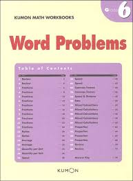 (as a side note, we've seen similar weaknesses in the hundreds of ex and current kumon students who have taken grade level thinkster skills assessments.) as parents, we felt that it was due to kumon 's focus solely on arithmetic math skills,. Word Problems Workbook Grade 6 Kumon Publishers 9781934968635