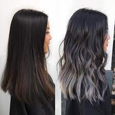 Maybe you would like to learn more about one of these? Ash Grey Liliac Color Balayage Kycolor On Instagram Hair Styles Grey Ombre Hair Grey Hair Color