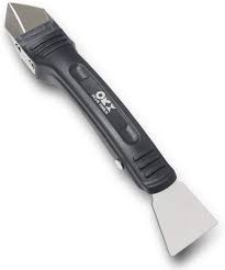 When using silicone caulk, look for a paddle that is designed with different angles to spread the silicone bead out over the surface you want sealed. Orxplus Tools Silicone Remover Scraper Sealant Caulk Caulking Removal Tool With Durable Stainless Scraper For Bathroom Kitchen Sink Joint And Frames Sealant Seals Amazon Com
