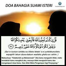 Bagi suami mempunyai seorang istri yang tidak mau menuruti perkataannya adalah masalah yang sangat besar, terlebih posisi suami adalah sebagia kepala rumah tangga. Doa Bahagia Suami Isteri Doa Allah Pengikut