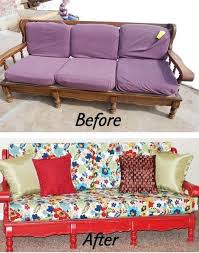 You'll find the rustic decor that's just right. Fabulous Furniture Makeovers Diy Show Off Diy Decorating And Home Improvement Blog Sofa Makeover Couch Makeover Furniture Makeover