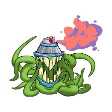 One of these art forms is graffiti. Graffiti Monster Fine Art Print Carlos Paulino S Artist Shop