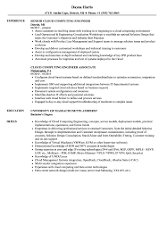 How to detail your work experience and education. Cloud Computing Engineer Resume Samples Velvet Jobs