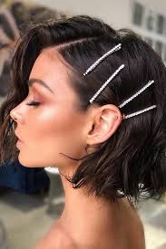 A simple side braid adds wedding elegance. Wedding Guest Hairstyles 42 The Most Beautiful Ideas Wedding Forward Prom Hairstyles For Short Hair Long Hair Styles Hair Styles