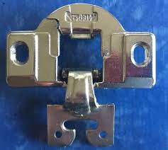 Straight arm hinge bundle for frameless cabinets with overlay doors. Mepla Cabinet Hinges Cabinet