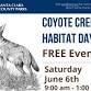 Coyote Creek Habitat Day