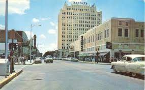 Polk Street Downtown Amarillo Tx From Days Of Old Amarillo Texas Downtown Texas History
