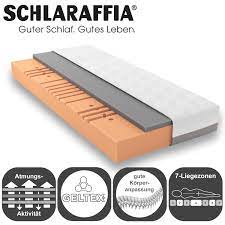 1.23 schlaraffia viva plus aqua. Schlaraffia Geltex Quantum Touch 220 Gelschaum Matratze Matratzen Lattenroste Boxspringbetten Markenschlaf Gmbh