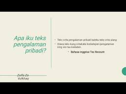 Cerita pengalaman pribadi bahasa jawa yang lucu. Pembelajaran Daring Materi Cerita Pengalaman Pribadi Bahasa Jawa Teori Youtube