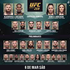 Horarios y dónde ver hoy en vivo por tv la cartelera completa. Menu Para Hoy Ufc Horario Fighters Magazine Facebook