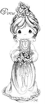Virtue Precious Moments Coloring Pages Coloring Pages Coloring Pictures