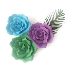 Vajillas y pajitas de papel. Distribuidores De Descuento Grandes Flores De Papel Decoraciones De La Boda Grandes Flores De Papel Decoraciones De La Boda 2021 En Venta En Dhgate Com